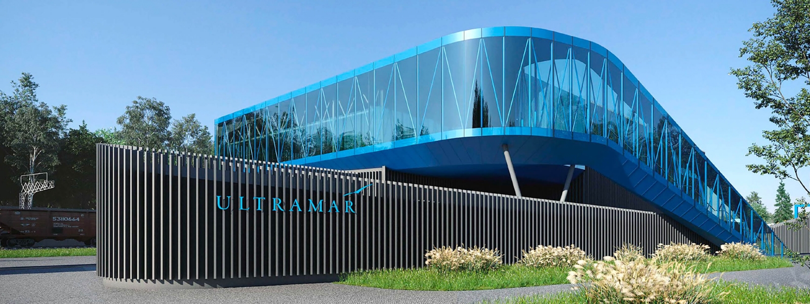 work-Проект здания вагоноопрокидывателя для морского терминала компании «Ультрамар»