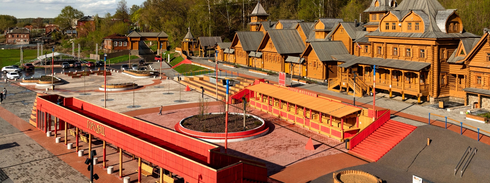work-Благоустройство набережной Юрия Долгорукого в Городце