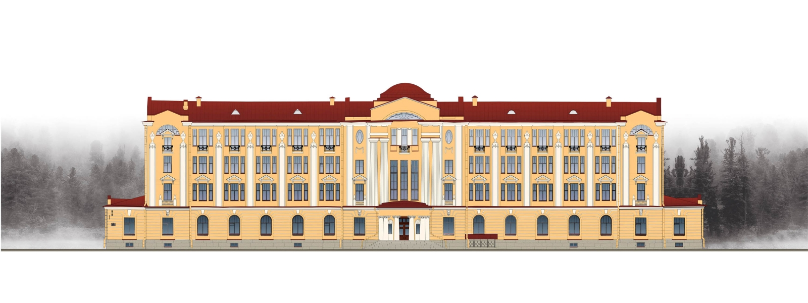 work-Объект культурного наследия федерального значения «Гербарий и библиотека» по адресу: Санкт-Петербург, ул. Профессора Попова, д. 2, лит. А
