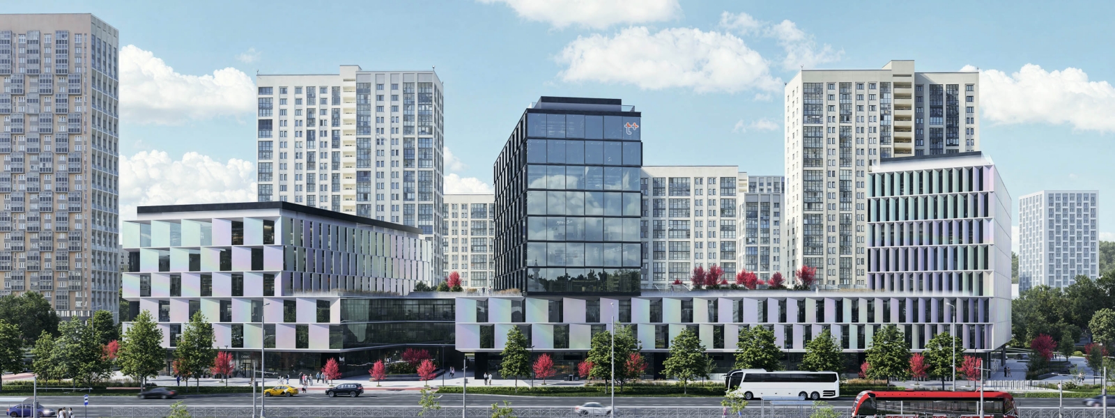 work-Бизнес-центр «Т+» в Екатеринбурге